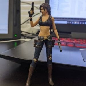 3D print file Lara croft
